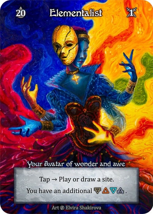 Elementalist Card Front