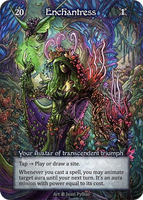Enchantress Card Front