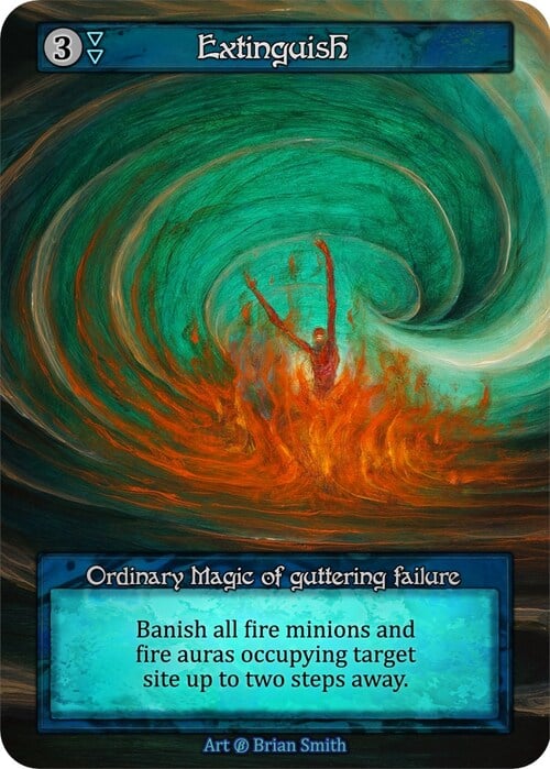 Extinguish Card Front