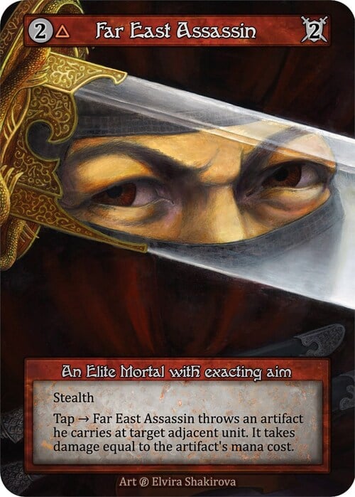 Far East Assassin Card Front