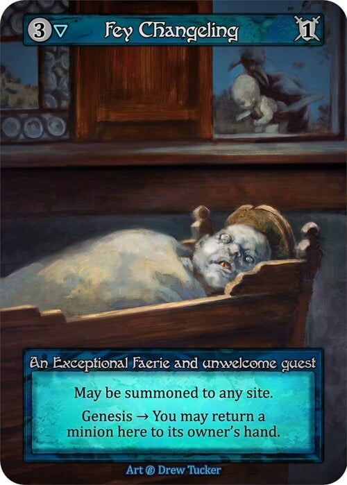 Fey Changeling Card Front
