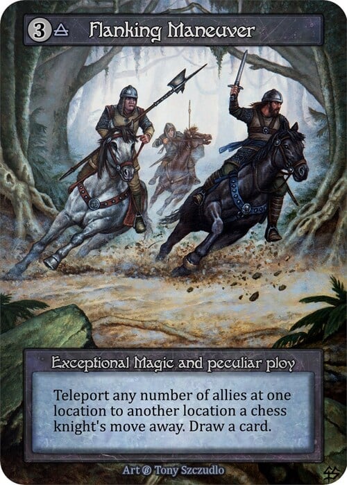 Flanking Maneuver Card Front