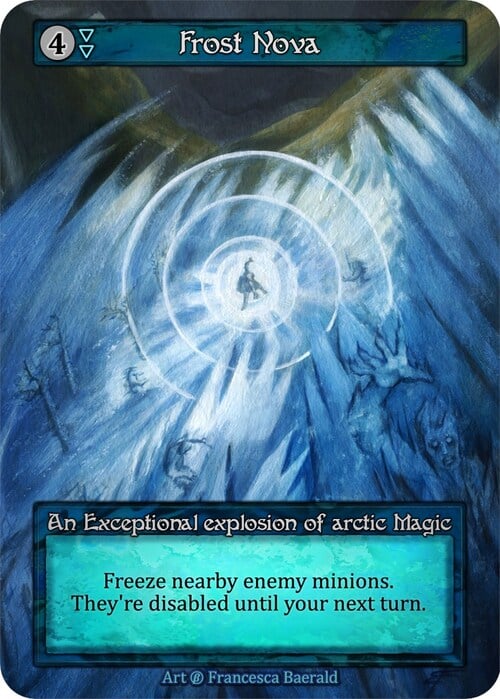 Frost Nova Card Front