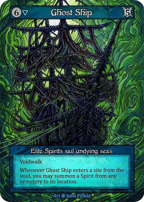 Ghost Ship Card Front