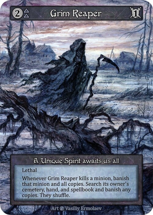 Grim Reaper Card Front