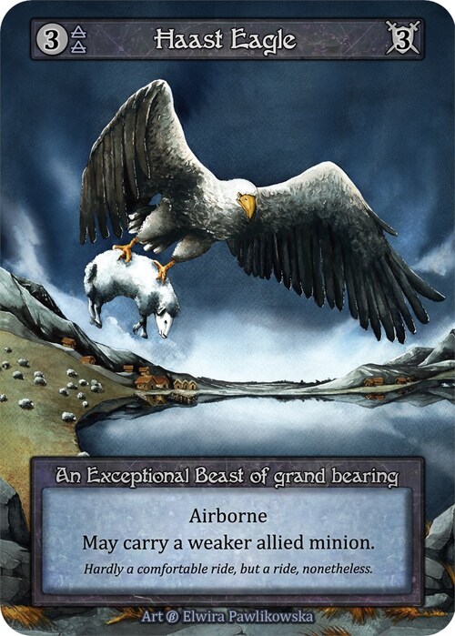 Haast Eagle Card Front