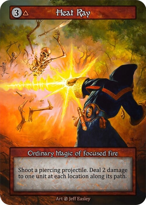 Heat Ray Card Front