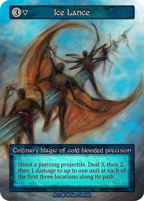 Ice Lance Card Front