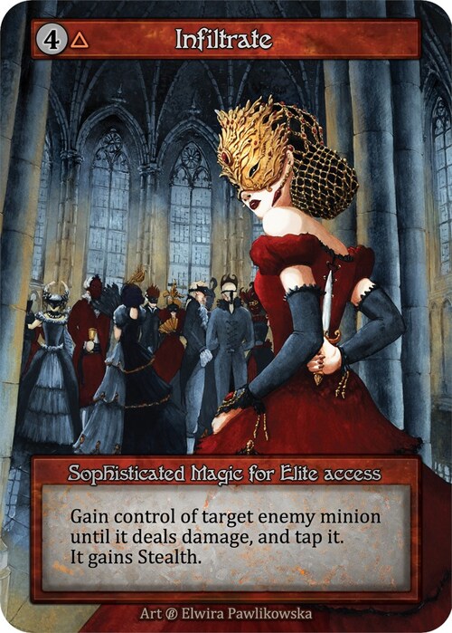 Infiltrate Card Front
