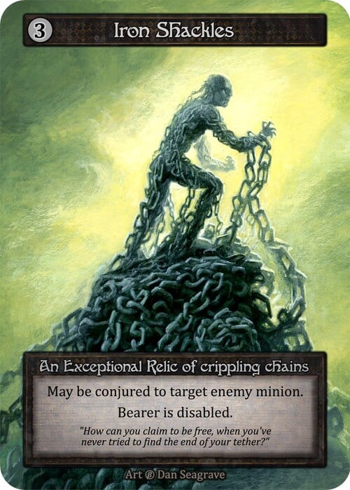 Iron Shackles Card Front