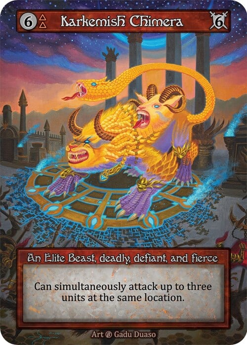 Karkemish Chimera Card Front