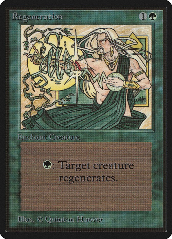 Regeneration Limited Edition Beta | Magic | CardTrader