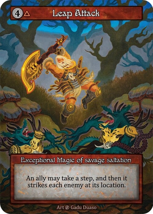 Leap Attack Card Front