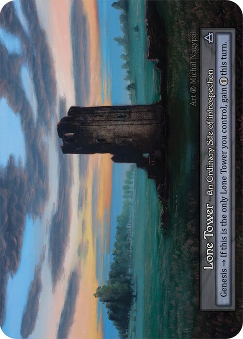 Lone Tower Card Front