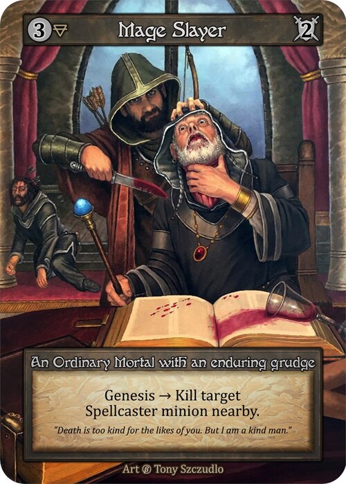 Mage Slayer Card Front