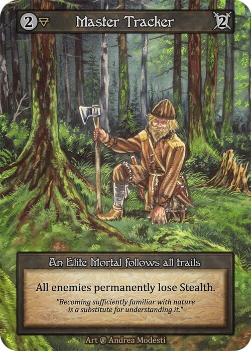 Master Tracker Card Front