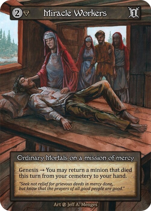 Miracle Workers Card Front