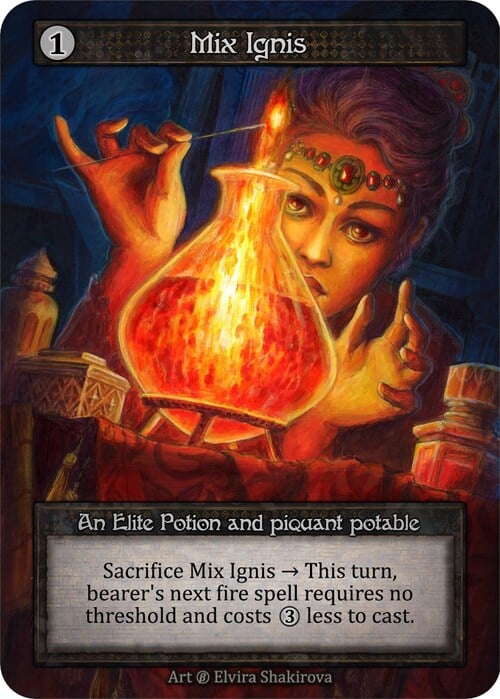 Mix Ignis Card Front