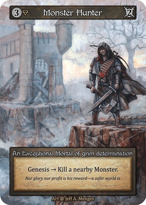 Monster Hunter Card Front