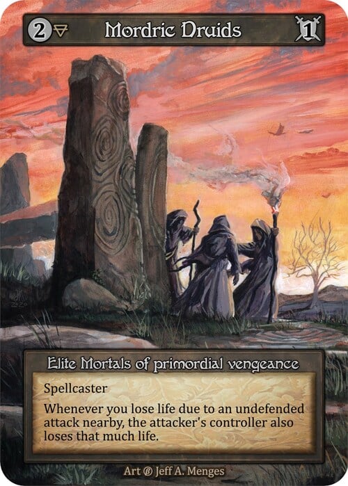Mordric Druids Card Front