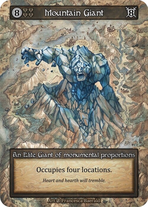 Mountain Giant Card Front