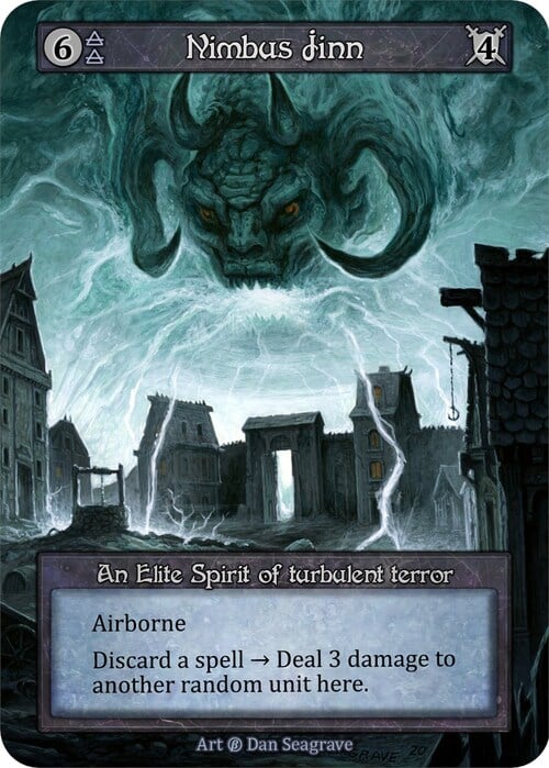 Nimbus Jinn Card Front