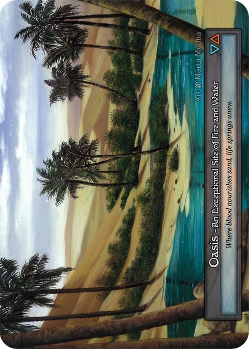 Oasis Card Front