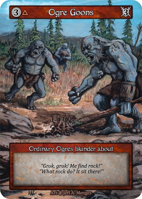 Ogre Goons Card Front