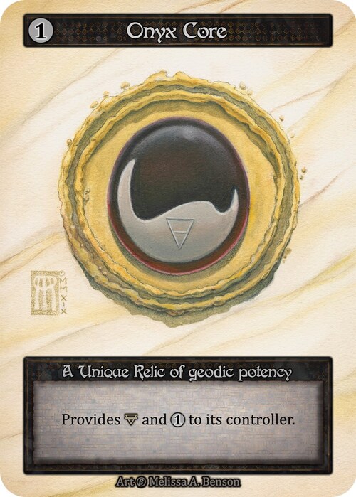 Onyx Core Card Front