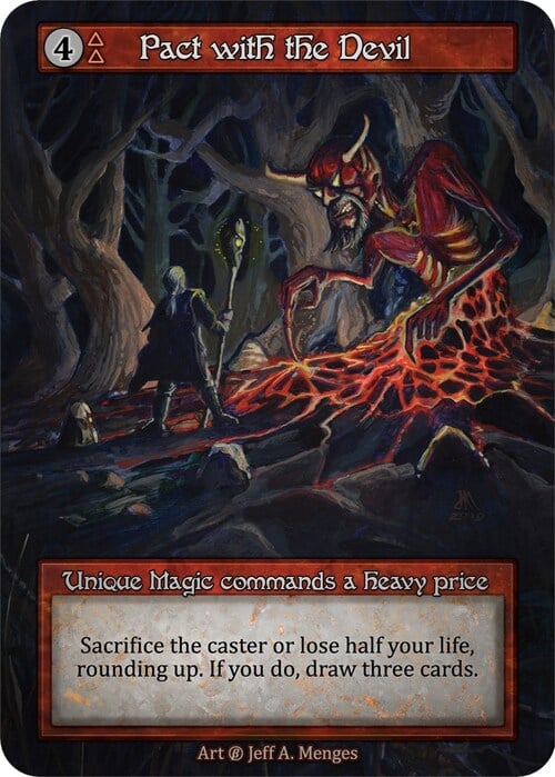 Pact with the Devil Card Front