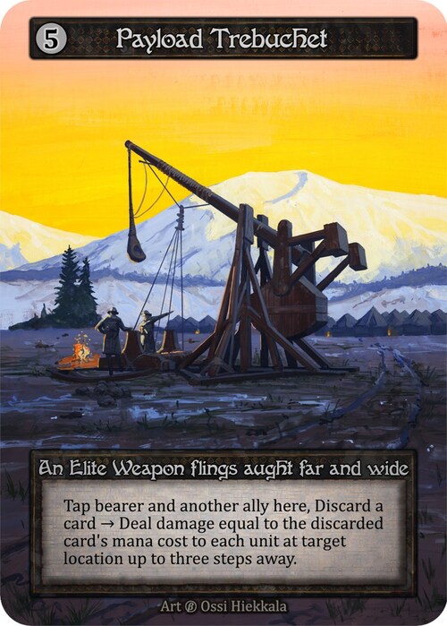 Payload Trebuchet Card Front