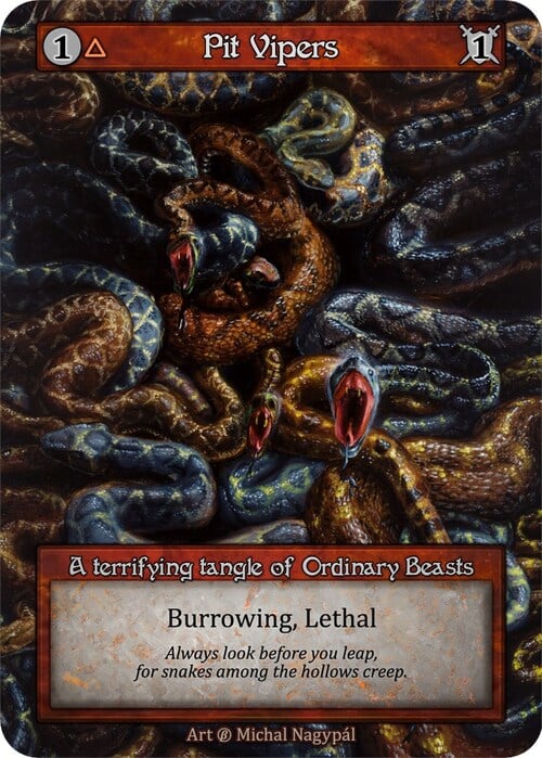 Pit Vipers Card Front
