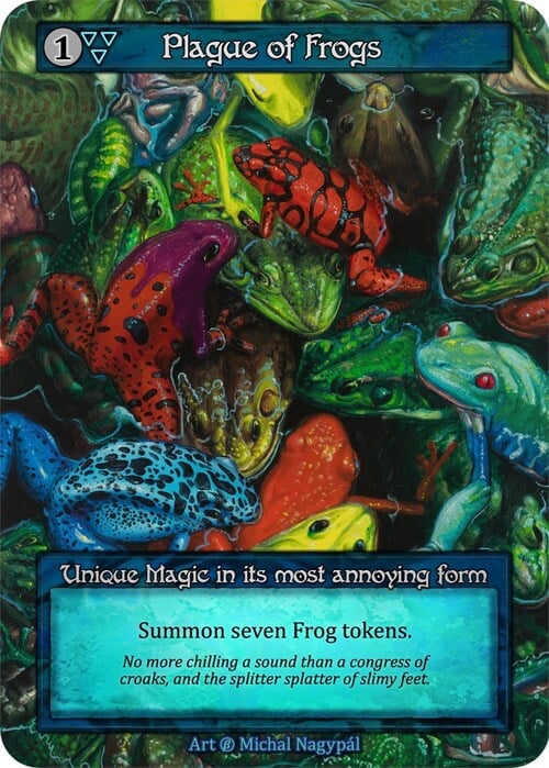 Plague of Frogs Card Front