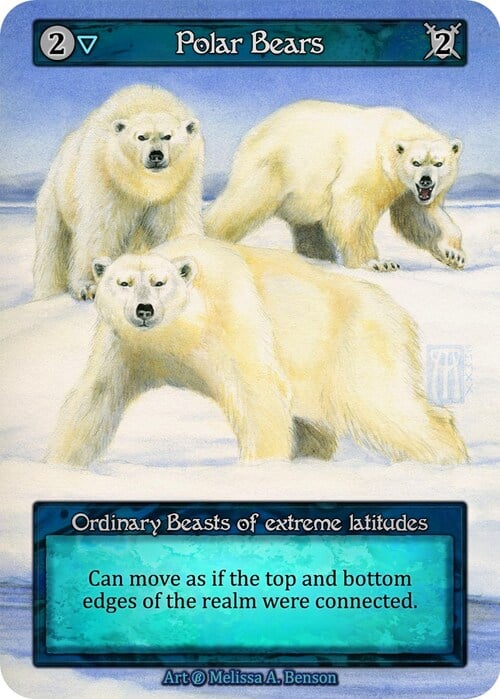 Polar Bears Card Front
