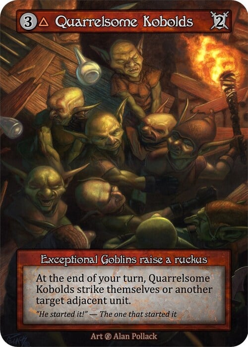 Quarrelsome Kobolds Card Front
