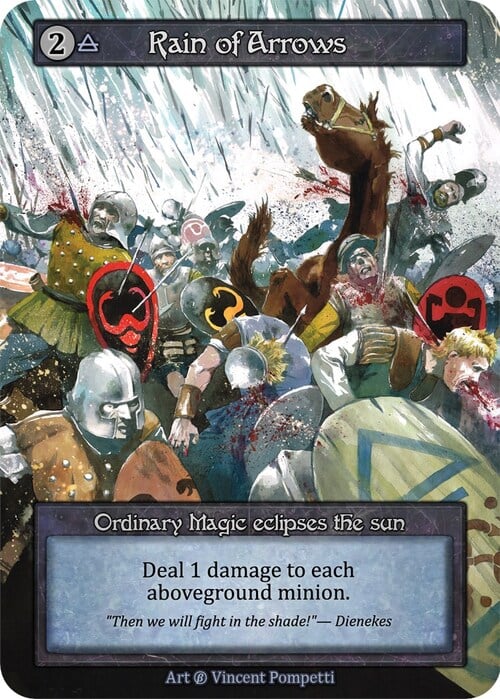 Rain of Arrows Card Front