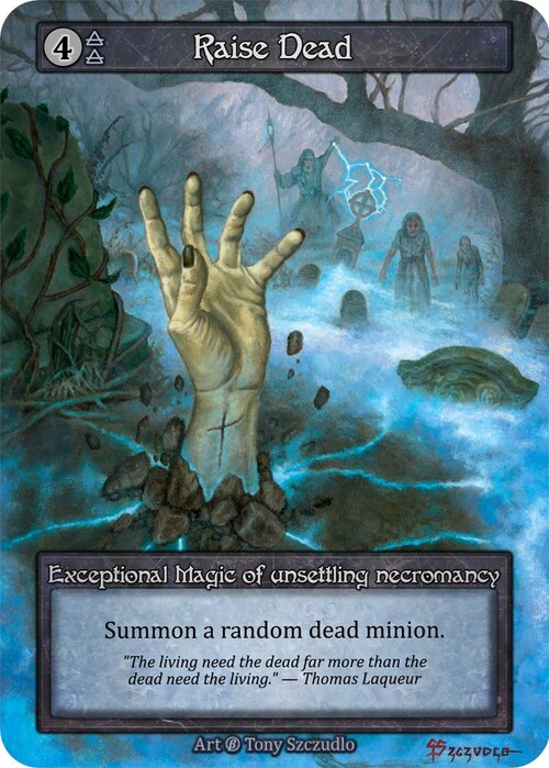 Raise Dead Card Front