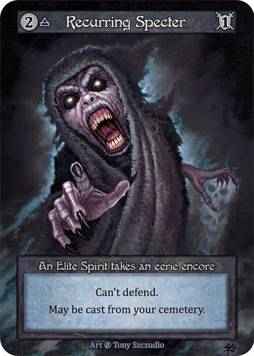 Recurring Specter Card Front