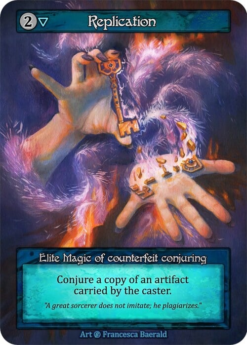 Replication Card Front