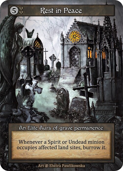 Rest in Peace Card Front