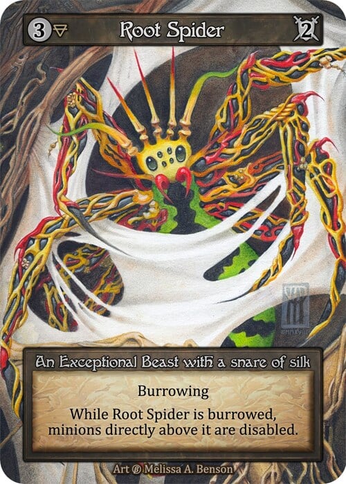 Root Spider Card Front