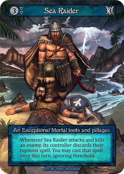 Sea Raider Card Front