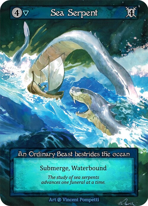 Sea Serpent Card Front