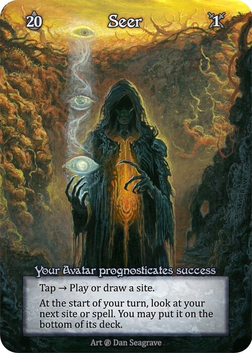 Seer Card Front