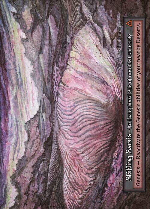Shifting Sands Card Front