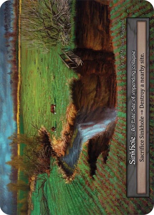 Sinkhole Card Front