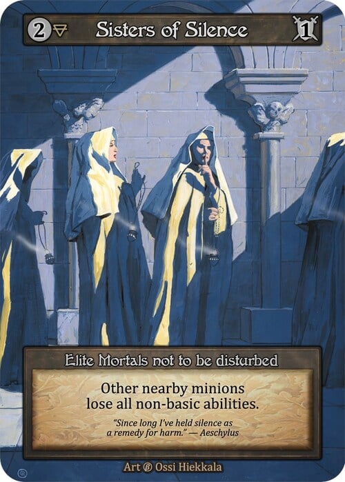 Sisters of Silence Card Front