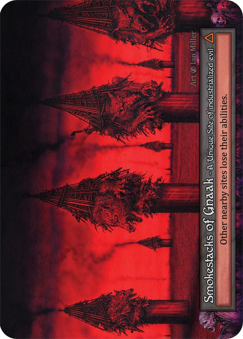 Smokestacks of Gnaak Card Front