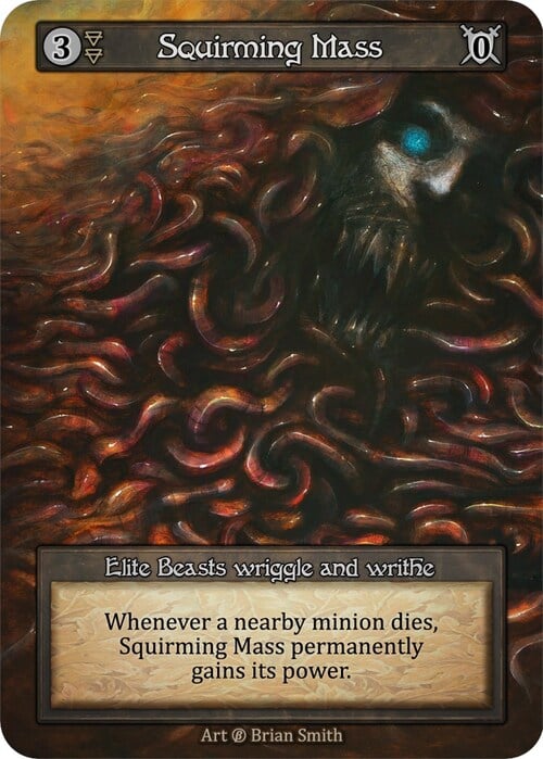 Squirming Mass Card Front