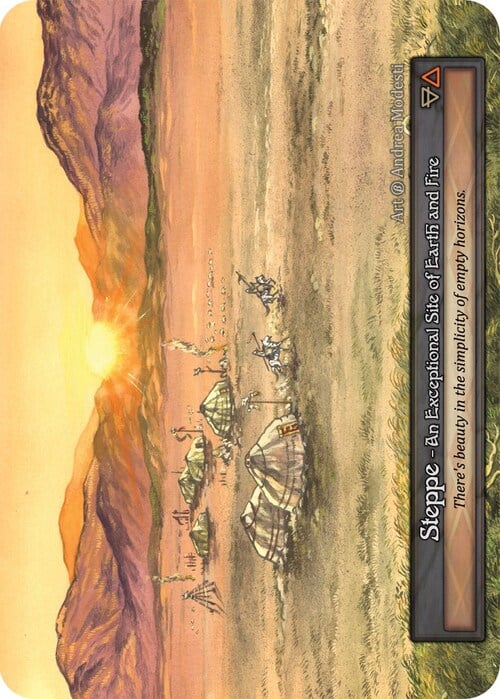 Steppe Card Front